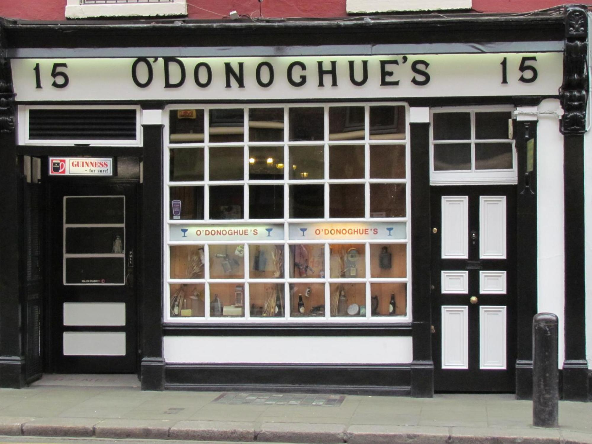 Hotel O'Donoghue'S Dublin Exterior foto